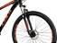 Bicicleta OXS Glide 100 Aro 29 Shimano 21v Preto e Laranja e Vermelho - Imagem 2