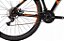 Bicicleta OXS Glide 100 Aro 29 Shimano 21v Preto e Laranja e Vermelho - Imagem 3