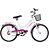 Bicicleta Cairu Aro 20 Princess Cesta - Imagem 1