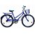 Bicicleta Cairu Aro 26 Genova Com Bagageiro E Cesta - Imagem 1