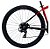 Bicicleta JPP Rava Pressure Aro 29 21 Velocidades Vermelho E Preto - Imagem 6