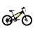 Bicicleta JPP Rava Pressure Jr Aro 20 7 Velocidades Shimano Preto E Amarelo - Imagem 1