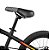 Bicicleta JPP Rava Pressure Jr Aro 20 7 Velocidades Shimano Preto Vermelho E Amarelo - Imagem 5