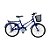 Bicicleta Sami Aro 20 Lady Azul - Imagem 1