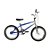 Bicicleta DNZ Aro 20 Cross Freestyle Azul E Cromado - Imagem 1
