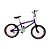 Bicicleta DNZ Aro 20 Cross Freestyle Violeta - Imagem 1