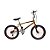 Bicicleta DNZ Aro 20 Cross Freestyle Dourada - Imagem 1