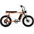 Bicicleta Elétrica Streetgo Aro 20 S12 750Wh Bike Laranja - Imagem 1