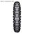 Pneu Moto Ira Tires Aro 17 110/90-17 Dust Traseiro - Imagem 2