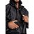 Capa De Chuva Pantaneiro Nylon Luxo Com Forro E Gola Preto M - Imagem 4