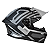 CAPACETE GP TECH PILOT BLADE FOSCO BRANCO-CINZA 58 - Imagem 3