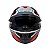 CAPACETE GP TECH PILOT STREAM BRANCO-PRETO-VERMELHO 60 - Imagem 5