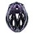 Capacete Para Ciclista MTB JPP Rava Space 3 Brilho Com Viseira Preto E Violeta M - Imagem 3