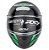 CAPACETE INFANTIL HERO BOY 54 PTO/VERD - GOW - Imagem 2