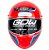 Capacete Infantil Gow Interlagos Robot Vermelho 54 - Imagem 2