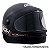 Capacete Gow Interlagos Classic Preto Fosco 56 - Imagem 1