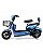 BICICLETA ELETRICA GICIN SK8 ARO 14 500WH 48V AZUL - Imagem 1