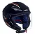 CAPACETE ASX CITY AIR SOLID BRILHO PRETO 62/XL - Imagem 4