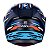 CAPACETE ASX CITY ARROW PRETO FOSCO VERMELHO/AZUL 62/XL - Imagem 9