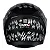CAPACETE ASX CITY FUN BRILHO PRETO/BRANCO 62/XL - Imagem 8