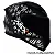 CAPACETE ASX CITY FUN BRILHO PRETO/BRANCO 64/XXL - Imagem 1