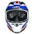 CAPACETE ASX CITY KINGDOM BRILHO BRANCO/VERMELHO/AZUL 62/XL - Imagem 3