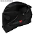 CAPACETE ASX CITY SOLID BRILHO PRETO/GRAFITE 58/M - Imagem 3