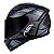 CAPACETE ASX CITY START PRETO FOSCO CINZA 58/M - Imagem 2