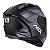 CAPACETE ASX CITY START PRETO FOSCO CINZA 58/M - Imagem 7