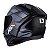 CAPACETE ASX CITY START PRETO FOSCO CINZA 60/L - Imagem 6