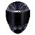 CAPACETE ASX CITY START PRETO FOSCO CINZA 60/L - Imagem 5