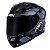 CAPACETE ASX CITY START PRETO FOSCO CINZA 60/L - Imagem 4
