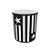 Caneca de Porcelana Mosaico Bandeira do Botafogo - Imagem 3