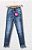 Calça Jeans Feminina Skinny Com Elastano Barra Asimétrica REF 09165 13 - Imagem 1