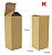 50 Caixas Kraft 12x5,5x5,5cm Perfumes / Cosméticos / Suplementos / Frascos - Imagem 1