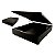 Cama Baú Casal suede preto largura 1,38cm - Imagem 2