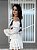 Colete Cropped Bordado - Imagem 2