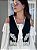 Colete Cropped Bordado - Imagem 5