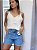 Shorts Jeans Light Rise - Imagem 1