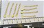 Corrente Alongadora Cortada Com Terminal Pingente - Kit Com 10 Unidades Extensora  Com Aproximadamente 5Cm - Modelos Sortidos - Banho Ouro 2 Milésimos Com Verniz Protetivo - Imagem 4