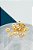 Entremeio Flor 6Mm Ouro - 20Pçs - Imagem 1