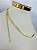 Colar Choker Laminada Com Alongadora Banho Ouro 2 Milésimos Com Verniz italiano - 1 unidade - Imagem 2