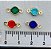 Pingente Zirconia 2 Saidas 6Mm Ouro - 01 Unid - Imagem 3