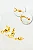 Tips Bolinha 8x4mm Ouro - 100 Pçs - Imagem 2