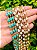 Corrente Oval Cristal Rosa - 01 Metro - Imagem 2