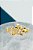 Entremeio Hexagono 3Mm Ouro - 100Pçs - Imagem 1