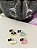 Pingente olho grego resinado com zirconia - 01 Unid - Imagem 1