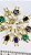 Pingente Menina Com Zirconia Ouro - 01 Unid - Imagem 2