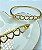 Bracelete De Metal Coracao Com Verniz Italiano Qtd - 01 Unid - Imagem 1