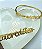 Bracelete De Metal Acredite Com Verniz Italiano Qtd - 01 Unid - Imagem 1